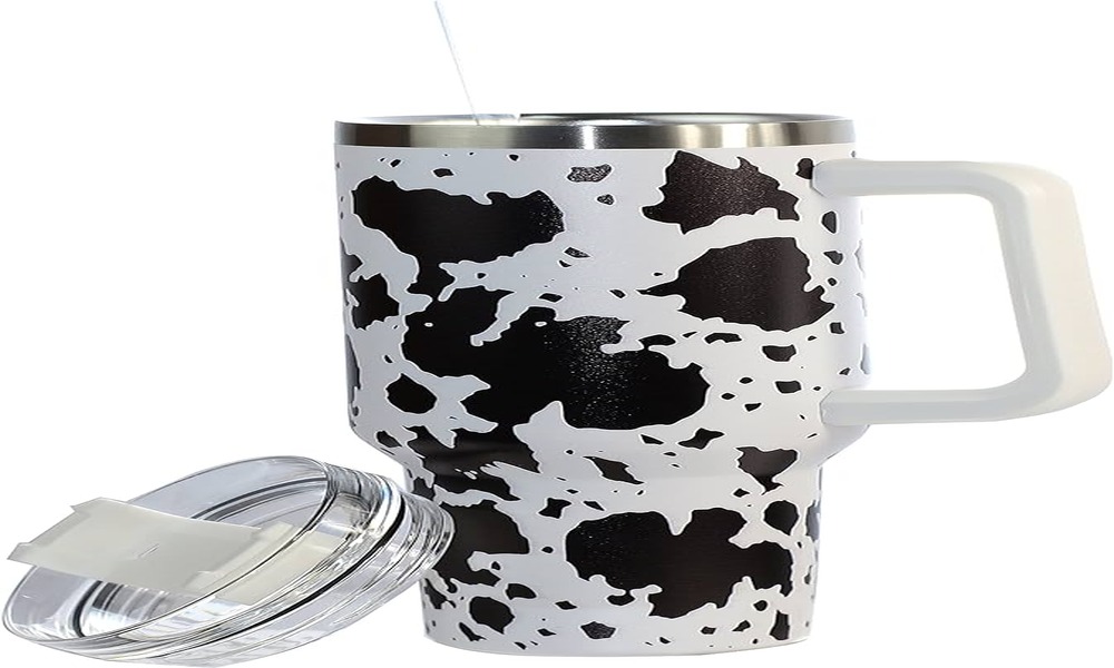 Cow-Print-Stanley-Cup -Insulated-Tumbler