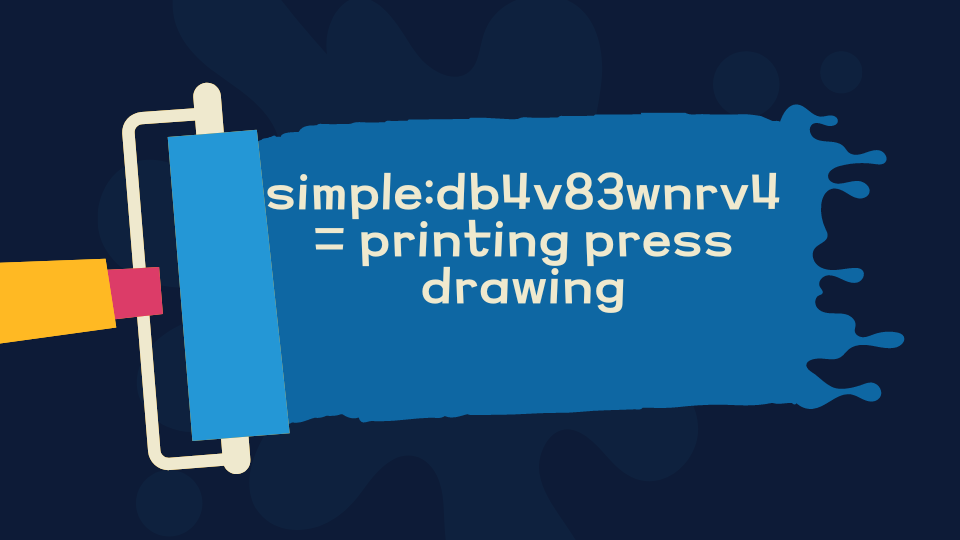 simpledb4v83wnrv4= printing press drawing