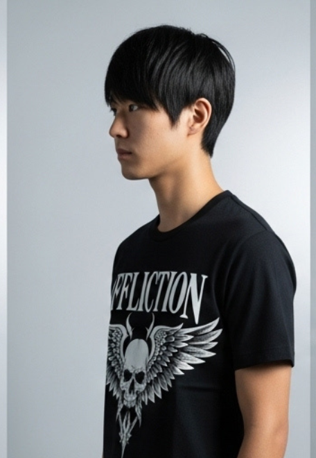 Men’s Affliction Skull Wings Graphic T-Shirt