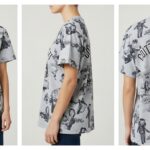 Matching white cotton t-shirts for adults and kids with the text "Best F.R.I.E.N.D.S Forever" in a playful font, laid out on a wooden background.
