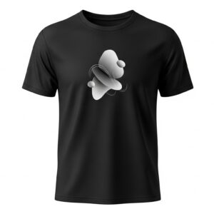 Futuristic Abstract T-Shirt Design