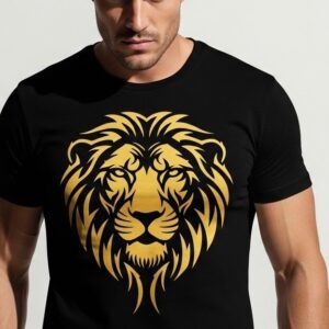 Golden Roar Lion Style T-Shirt