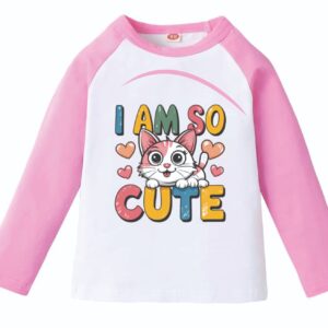 Sweet Cat Love Long Sleeve Cotton T-Shirt